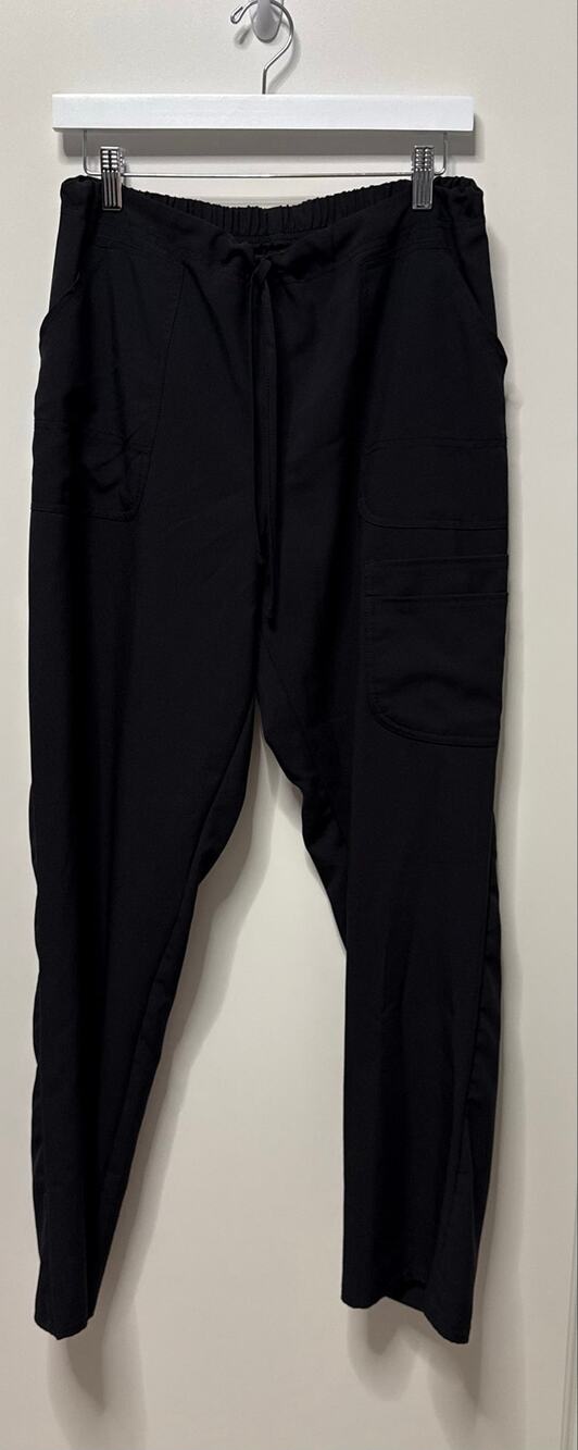 Scrubstar scrub pants medium with drawstrings waist black